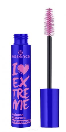 Essence, Водостойкая тушь для ресниц I Love Extreme Volume Mascara Waterproof, 12 мл