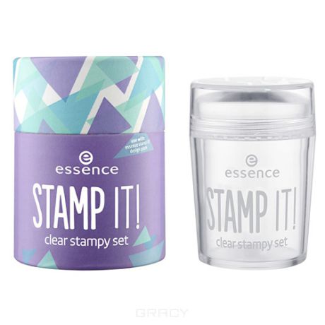 Набор для дизайна ногтей Stamp It! Clear Stampy Set