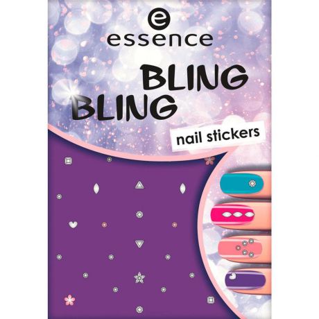 Essence, Наклейки для ногтей Bling Bling Nail Stickers