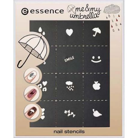 Essence, Трафареты для дизайна ногтей Me & My Umbrella
