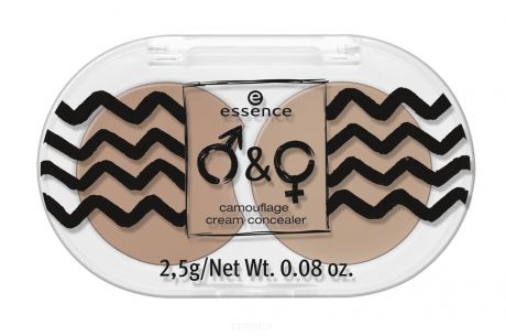 Essence, Консилер для лица Boys & Girls Camouflage Cream Concealer 01, 2.5 гр