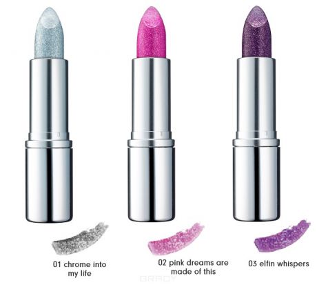 Essence, Губная помада Step Into Magic Wonderland Pure Glitter Lipstick, №02 Pink Dreams Are Made Of This