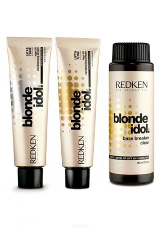 Redken, Краситель для блондирования Blonde Idol Backbar, 60 мл (10 оттенков) BA - Синий пепел Blonde Idol High Lift