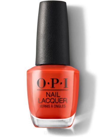 OPI, Лак для ногтей Nail Lacquer, 15 мл (221 цвет) A Red-vival City / Lisbon