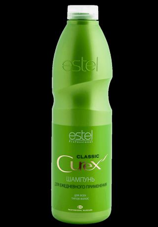 Estel, Curex Classic Шампунь для ежедневного применения для всех типов волос Эстель, 1 л