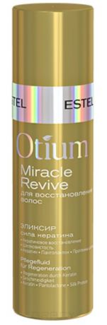 Estel, Otium Miracle Revive Эликсир для восстановления волос Сила кератина Эстель Elixir, 100 мл
