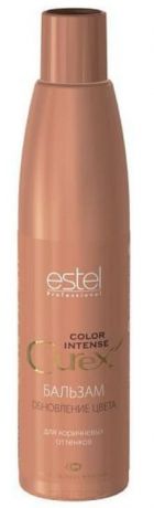 Estel, Curex Color Intense Оттеночный бальзам Обновление цвета для волос коричневых оттенков Эстель Brown, 250 мл