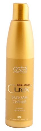 Estel, Curex Brilliance Бальзам-сияние для всех типов волос Эстель, 250 мл