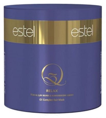 Estel, Q3 Therapy Маска для волос с комплексом масел Эстель Relax Mask, 300 мл