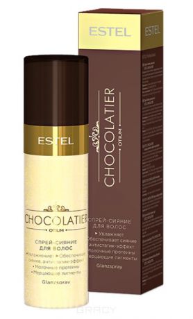 Estel, Chocolatier Спрей для блеска волос Эстель Glanz Spray, 100 мл