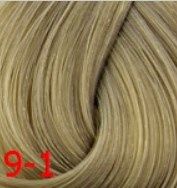 Estel, Краска для волос Princess Essex Color Cream, 60 мл (135 оттенков) 9/1 Блондин пепельный /серебро