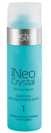 Estel, iNeo-Crystal Шампунь глубокой очистки для подготовки волос к ламинированию Эстель Shampoo, 200 мл