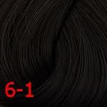 Estel, De Luxe Крем-краска для волос Базовые оттенки Эстель Cream, 60 мл (151 оттенок) 6/1 Темно-русый пепельный