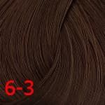 Estel, De Luxe Крем-краска для волос Базовые оттенки Эстель Cream, 60 мл (151 оттенок) 6/3 Темно-русый золотистый