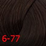Estel, De Luxe Крем-краска для волос Базовые оттенки Эстель Cream, 60 мл (151 оттенок) 6/77 Темно-русый коричневый интенсивный