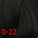 Estel, De Luxe Крем-краска для волос Базовые оттенки Эстель Cream, 60 мл (151 оттенок) 0/22 Зеленый