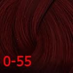 Estel, De Luxe Крем-краска для волос Базовые оттенки Эстель Cream, 60 мл (151 оттенок) 0/55 Красный