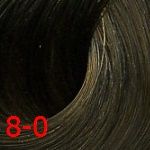 Estel, De Luxe Стойкая крем-краска для волос серии Эстель Silver, 60 мл (60 оттенков) 8/0 Светло-русый