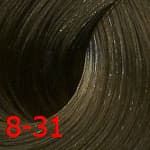 Estel, De Luxe Стойкая крем-краска для волос серии Эстель Silver, 60 мл (60 оттенков) 8/31 Светло-русый золотисто-пепельный