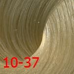 Estel, De Luxe Стойкая крем-краска для волос серии Эстель Silver, 60 мл (60 оттенков) 10/37 Светлый блондин золотисто-коричневый