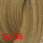 Estel, De Luxe Стойкая крем-краска для волос серии Эстель Silver, 60 мл (60 оттенков) 10/36 Cветлый блондин золотисто-фиолетовый