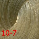 Estel, De Luxe Стойкая крем-краска для волос серии Эстель Silver, 60 мл (60 оттенков) 10/7 Светлый блондин коричневый