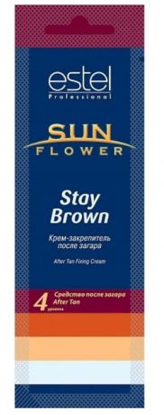 Sun Flower Крем-закрепитель после загара Эстель Stay Brown, 15 мл