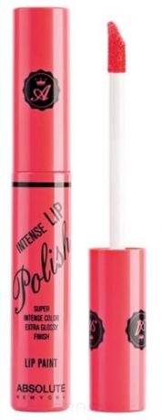 Absolute New York, Помада-блеск для губ Lip Polish с насыщенным цветом (15 тонов) Cerise Pink