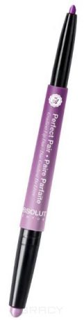 Absolute New York, Двухсторонняя помада-карандаш для губ Perfect Pair (5 оттенков), 1 шт, Lush Lilac
