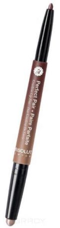 Absolute New York, Двухсторонняя помада-карандаш для губ Perfect Pair (5 оттенков), 1 шт, Sugar&Spice