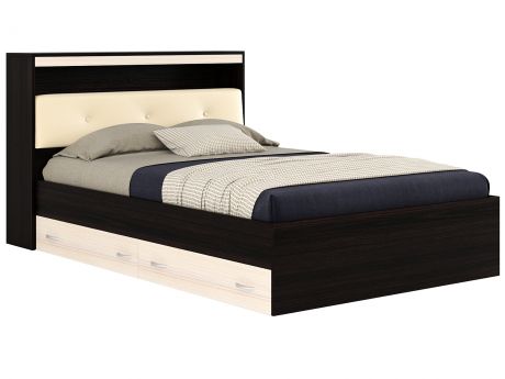 Кровать с блоком, ящиками и матрасом Promo B Cocos Виктория ЭКО-П (140х200)