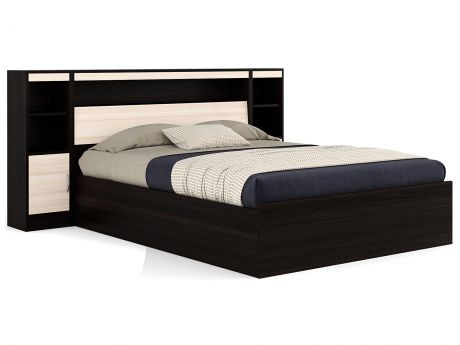 Кровать с блоком, тумбами и матрасом Promo B Cocos Виктория (160х200)