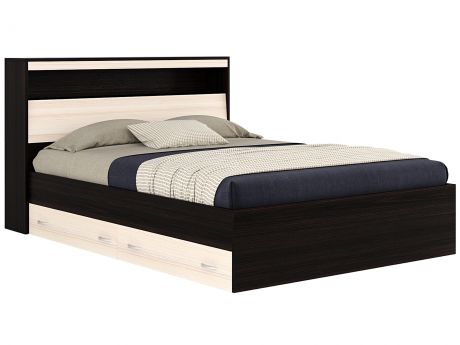Кровать с блоком, ящиками и матрасом Promo B Cocos Виктория (160х200)
