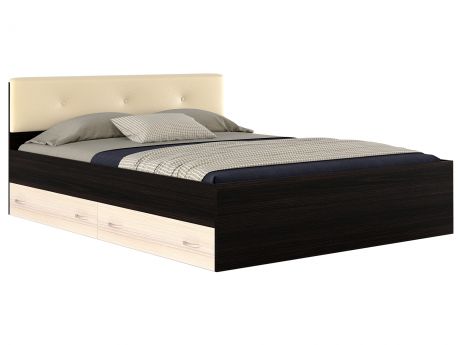 Кровать с ящиками и матрасом Promo B Cocos Виктория ЭКО-П (160х200)