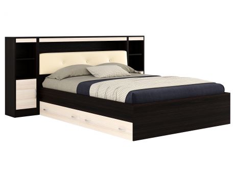 Кровать с пб, ящиками, тумбами и матрасом Promo B Cocos Виктория ЭКО-П (160х200)