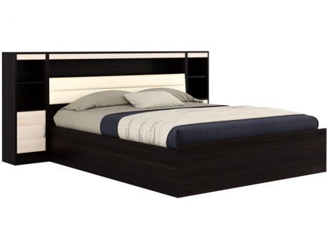 Кровать с блоком, тумбами и матрасом Promo B Cocos Виктория-МБ (180х200)