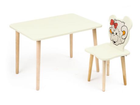 Комплект детской мебели Джери с ванильным столиком