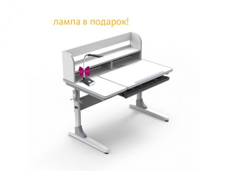 Парта-трансформер для школьника Nerine grey Cubby