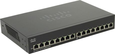 Коммутатор Cisco SG110-16-EU неправляемый 16-Port PoE