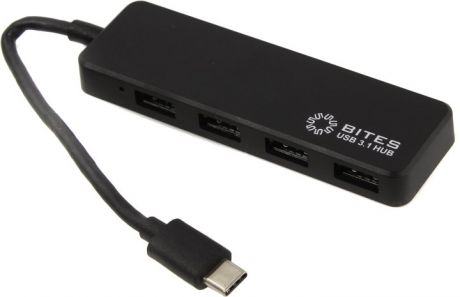Концентратор USB 3.0 5bites HB34C-311BK Black 4 x USB 3.0