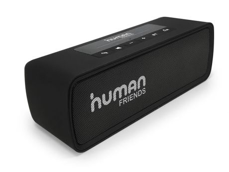 Портативная акустика CBR Human Friends Easytrack Black / 130 — 20 000 Гц / FM / BT / AUX, microUSB / АКБ