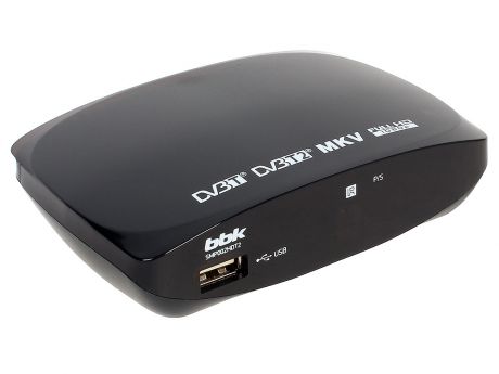 Цифровой телевизионный DVB-T2 ресивер BBK SMP002HDT2 черный