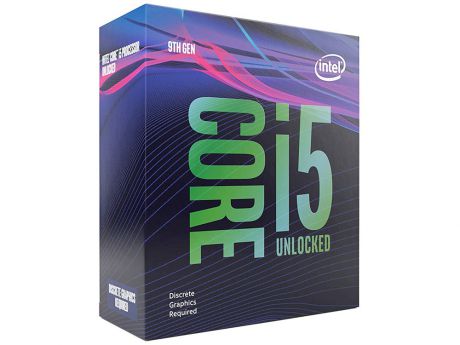 Процессор Intel® Core™ i5-9600KF BOX (TPD 95W, 6/6, Base 3.7GHz - Turbo 4.6GHz, 9Mb, LGA1151 (Coffee Lake) (without graphics)