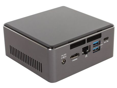 Неттоп Intel NUC Original BOXNUC7i3BNH i3-7100U(2.4)/DDR4/Wi-Fi/Bluetooth/GLAN/USB3.1/HDMI + DP/NO OS/Black