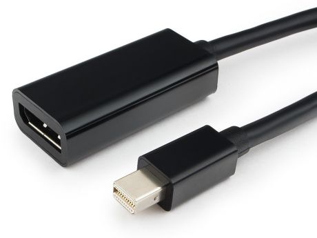 Cablexpert Переходник miniDisplayPort - DisplayPort, 20M/20F, длина 16см, черный (A-mDPM-DPF-001)