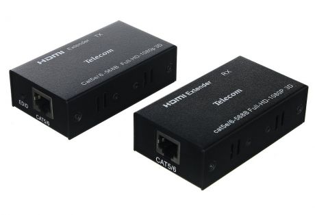 Удлинитель HDMI по витой паре до 60м Telecom TTE471