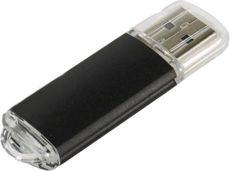 USB флешка Smartbuy V-Cut 4Gb Black (SB4GBVC-K) USB 2.0 / 15 МБ/cек / 5 МБ/cек