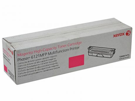 Картридж Xerox 106R01474 для Phaser 6121MFPS Magenta Пурпурный 2500стр.