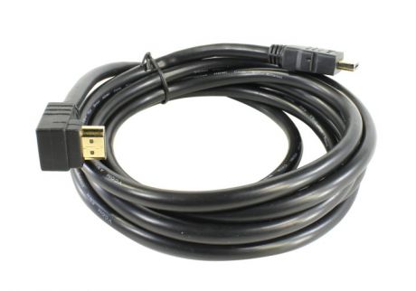 Кабель HDMI VCOM VHD6260D-3M угловой коннектор 3 м, v1.4