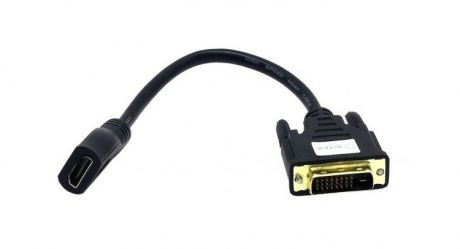 Переходник HDMI- DVI-D 5bites BC-HDF2DVI позолоченные контакты
